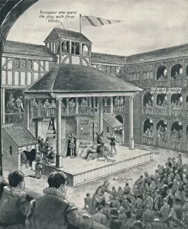 A London Theatre in Shakespeares Time, c1934