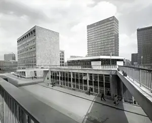 London Wall, City of London, c1955. Creator: Arthur Charles Kirby Ware