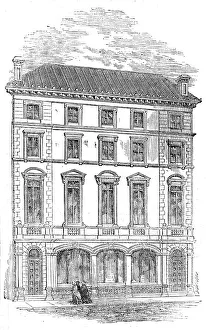 Holborn Camden London England Prints: The London and Westminster Bank - Holborn Branch, 1854. Creator: Unknown