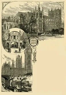 Houses Of Westminster Prints: London. Westminster and the Western Suburbs, (1881). Creator: Unknown