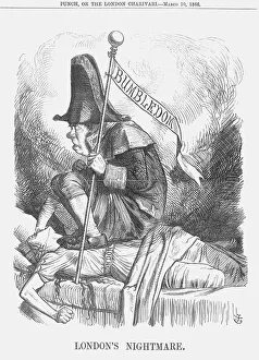 Stupid Prints: Londons Nightmare, 1866. Artist: John Tenniel