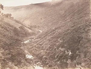 Llewelyn John Dillwyn Prints: The Lonely Glen, 1853-56. Creator: John Dillwyn Llewelyn