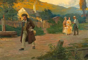 Beethoven Gallery: The Lonely Master (Beethoven on a walk near Vienna), 1908