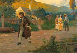 Beethoven Gallery: The Lonely Master (Beethoven on a walk near Vienna), 1908