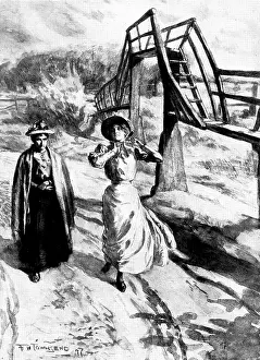 Lonesome Anne: The still air was rent with that ever-ready laughter, 1898. Creator: Unknown