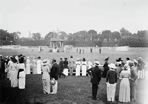 Race Track Prints: Long Branch Horse Show, 1913. Creator: Bain News Service