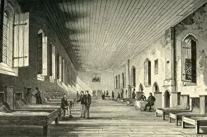 History Of Eton College Gallery: Long Chamber, 1844, (1911). Creator: Unknown