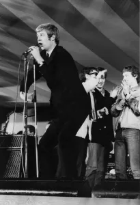 Blues Gallery: Long John Baldry, Eric Burdon, Stevie Winwood, Richmond Jazz Festival, London, 1965