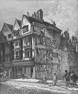 John Thomas Smith Prints: Long Lane, Smithfield, City of London, 1810 (1911). Artist: John Thomas Smith