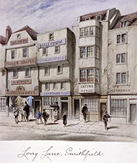 Long Lane, Smithfield, London, c1844