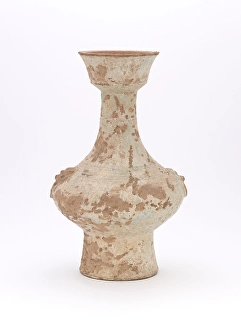 Ageing Prints: Long-neck vase with cup mouth, 100-220. Creator: Unknown