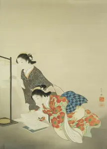 A Long Night, 1907. Creator: Shoen, Uemura (1875-1949)