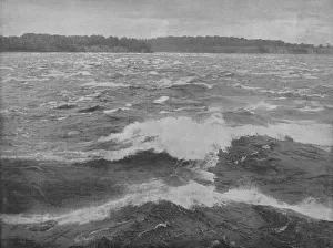 Ontario Prints: Long Sault Rapids, River St. Lawrence, c1897. Creator: Unknown