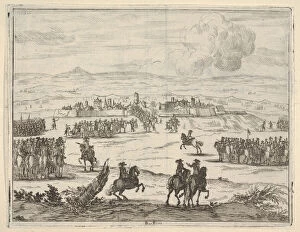 After a Long Seige, Francesco I d'Este, with the Aid of the French Army, Takes Valencia