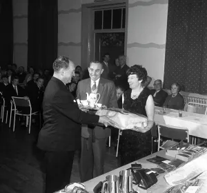 Grateful Prints: Long service presentation, Horden, County Durham, 1963. Artist: Michael Walters