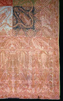 Fashion Accessory Gallery: Long Shawl, France, c. 1850. Creator: Unknown