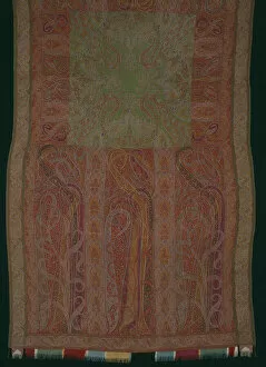 Buta Collection: Long Shawl, India, 1840 / 45. Creator: Unknown