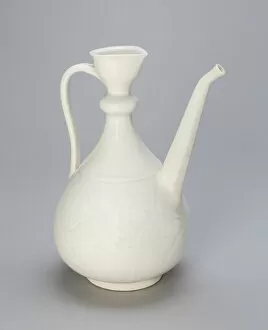 Long-Spouted Ewer with Incised Decoration, Safavid dynasty, late 17th/early 18th century