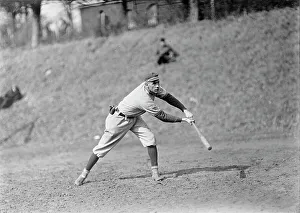 Long Tom Hughes, Washington Al, At University of Virginia, Charlottesville (Baseball), c1912-1915. Creator: Harris & Ewing. Long Tom Hughes, Washington Al, At University of Virginia, Charlottesville (Baseball), c1912-1915