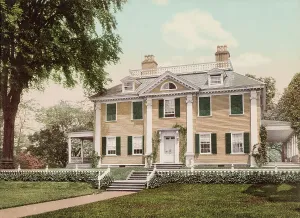 General Washington Prints: The Longfellow House, Cambridge, c1900. Creator: Unknown