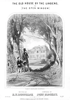 Longfellows house, c1880