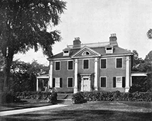 John L John Lawson Prints: Longfellows House, Cambridge, Massachusetts, USA, 1893. Artist: John L Stoddard