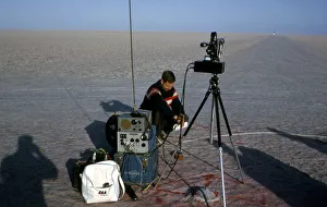 Machine Prints: Longines timing equipment for Bluebird CN7s World Land Speed Record attempt, Lake Eyre