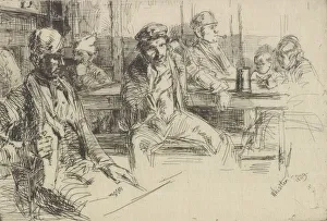 Longshore men, 1859. Creator: James Abbott McNeill Whistler