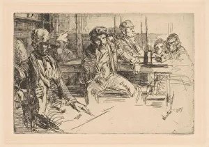 Longshoreman Prints: Longshoremen, 1859. Creator: James Abbott McNeill Whistler