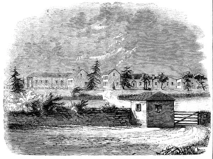 Bonaparte Napoleon Prints: Longwood, Napoleon's Residence, St. Helena, 1858. Creator: Unknown