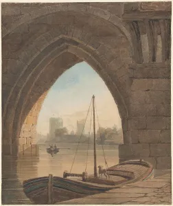 John Varley Prints: Looking under the Bridge. Creator: John Varley I