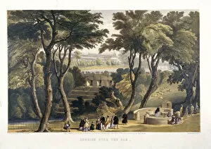 Carrick Gallery: Looking over the Dam, 1851 Artist: Robert Carrick
