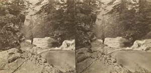 Waterfalls Gallery: Looking Down the Kauterskill, from the New Laurel House, 1869 / 1900