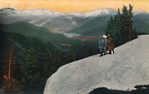 Mount Rainier Prints: Looking down from Mount Rainier, c1916. Artist: Asahel Curtis