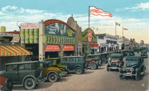 Tijuana Prints: Looking North on Main Street, c1939