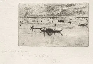 Otto H Bacher American Prints: Looking toward the Salute, Venice, 1880. Creator: Otto H. Bacher (American, 1856-1909)