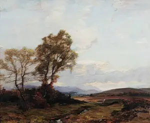 Atmosphere Prints: Looking up Strathspey, c1870-1910. Creator: James Campbell Noble