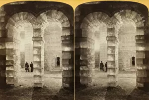 Looking in at West entrance, by Electric light, 1886 / 88. Creator: Henry Hamilton Bennett