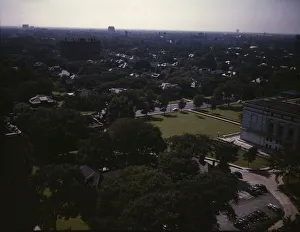 Detroit Michigan United States Of America Gallery: Looking west from the Maccabees Building, 1942. Creator: Arthurs Siegel