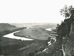 And Company Prints: Lookout Mountain and battlefield, Chattanooga, USA, 1895. Creator: J. B. Linn and Company