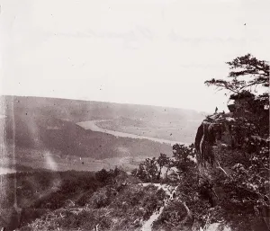 Barnard George Norman Prints: Lookout Mountain, Tennessee, ca. 1864. Creator: George N. Barnard