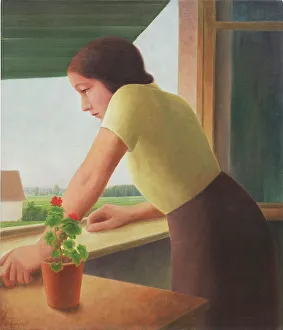 Daydream Prints: Lookouts, 1932. Creator: Schrimpf, Georg (1889-1939)