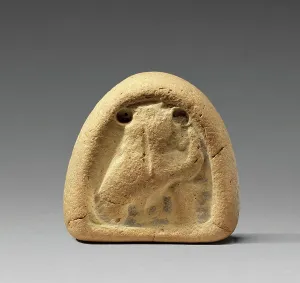 Weight Prints: Loom weight with Spinning Owl, 3rd-2nd century BC. Creator: Unknown
