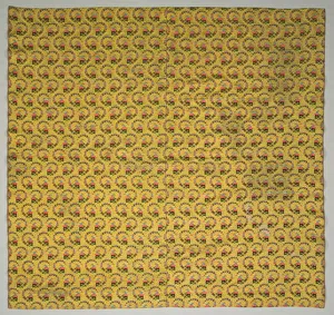 Two Loom Widths Sewn Together, 1800s - early 1900s. Creator: Unknown