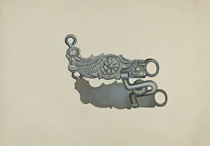 Metal Work Gallery: Loose Jawed Bit, c. 1936. Creator: Eva Fox