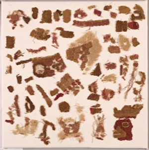 North Coast Prints: Loose Textile Fragments, c. 50-650. Creator: Unknown