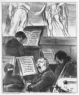 Tired Prints: L'orchestre pendant qu'on joue une tragedie