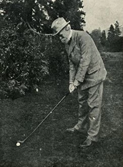 Alfred Charles William Gallery: Lord Avebury Has Lately Taken To Golf, 1901. Creator: Unknown