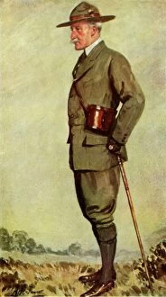 Reynolds Collection: Lord Baden-Powell, 1911, (1944). Creator: Ape Junior