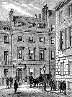 Rowhouse Prints: Lord Beaconsfield's house at 19